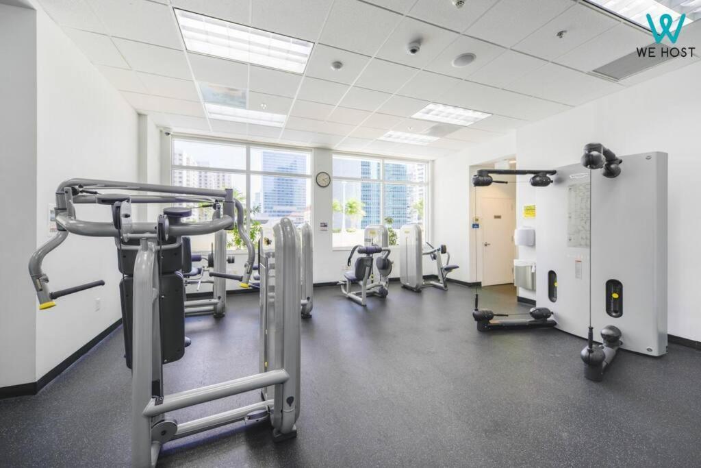 Amazing 3Br Condo At Brickell With City Views Miami Kültér fotó
